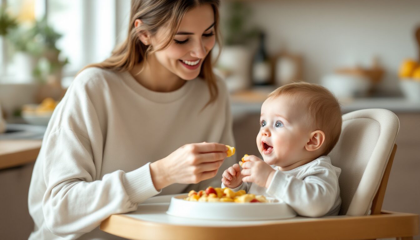 comment faire manger des morceaux à bébé de 18 mois