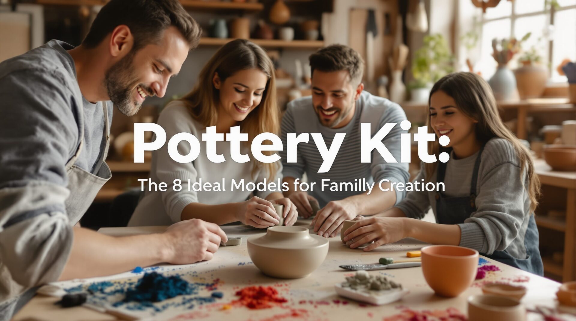 Kit poterie : les 8 modèles idéaux pour créer en famille