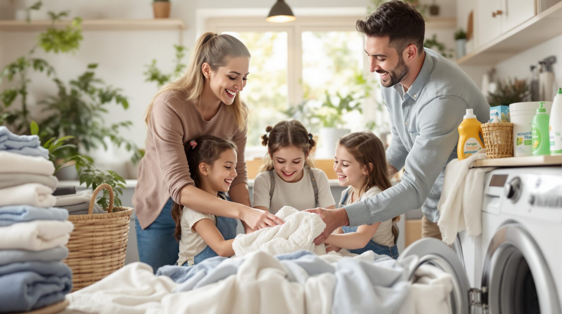 Les routines lessive qui facilitent la vie des familles actives