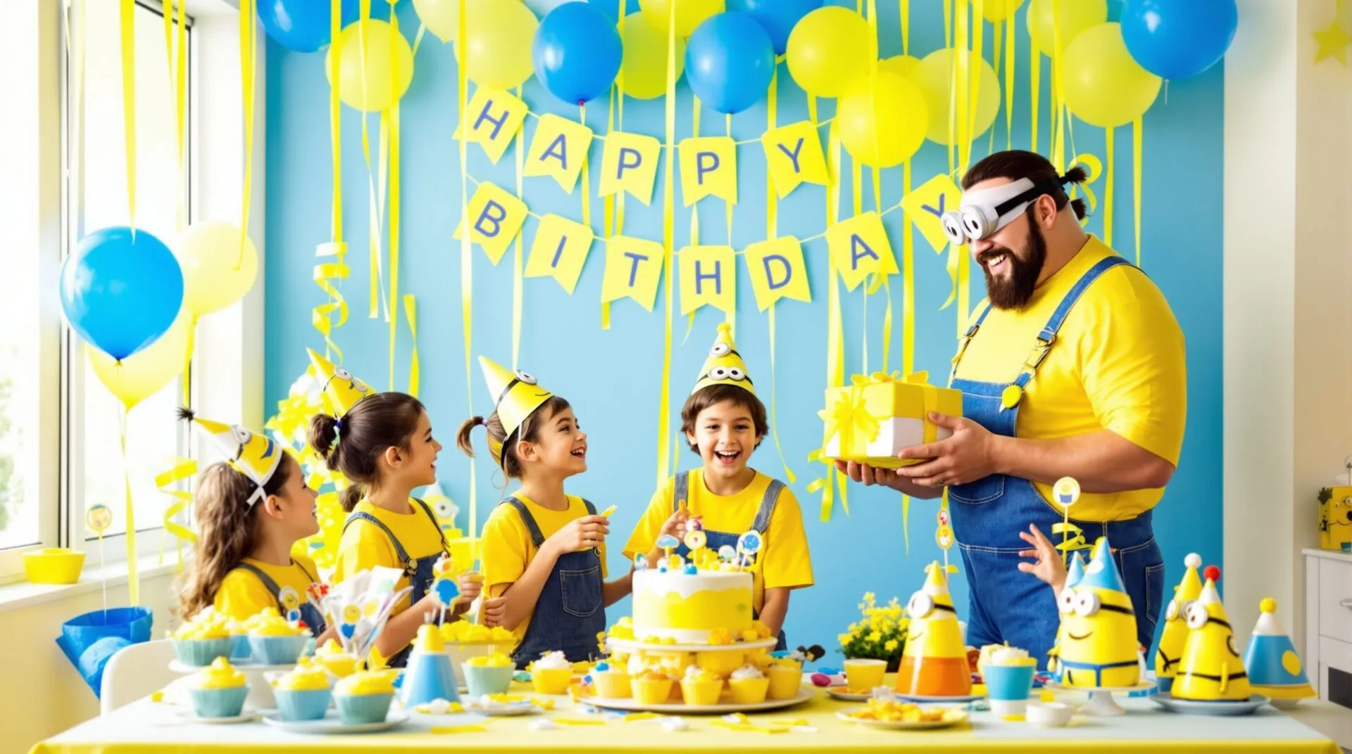 Anniversaire Minions : Organiser une fête pour enfant digne de Gru