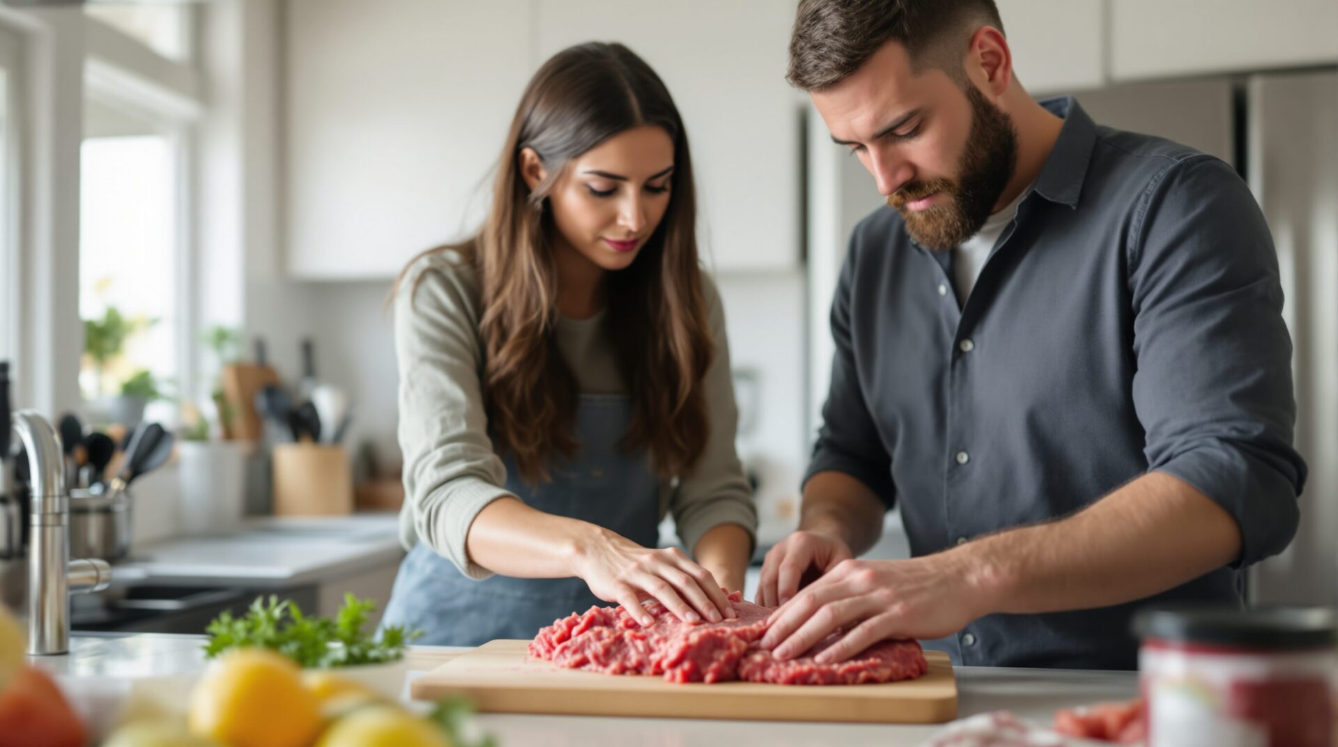 viande hachée congelée danger