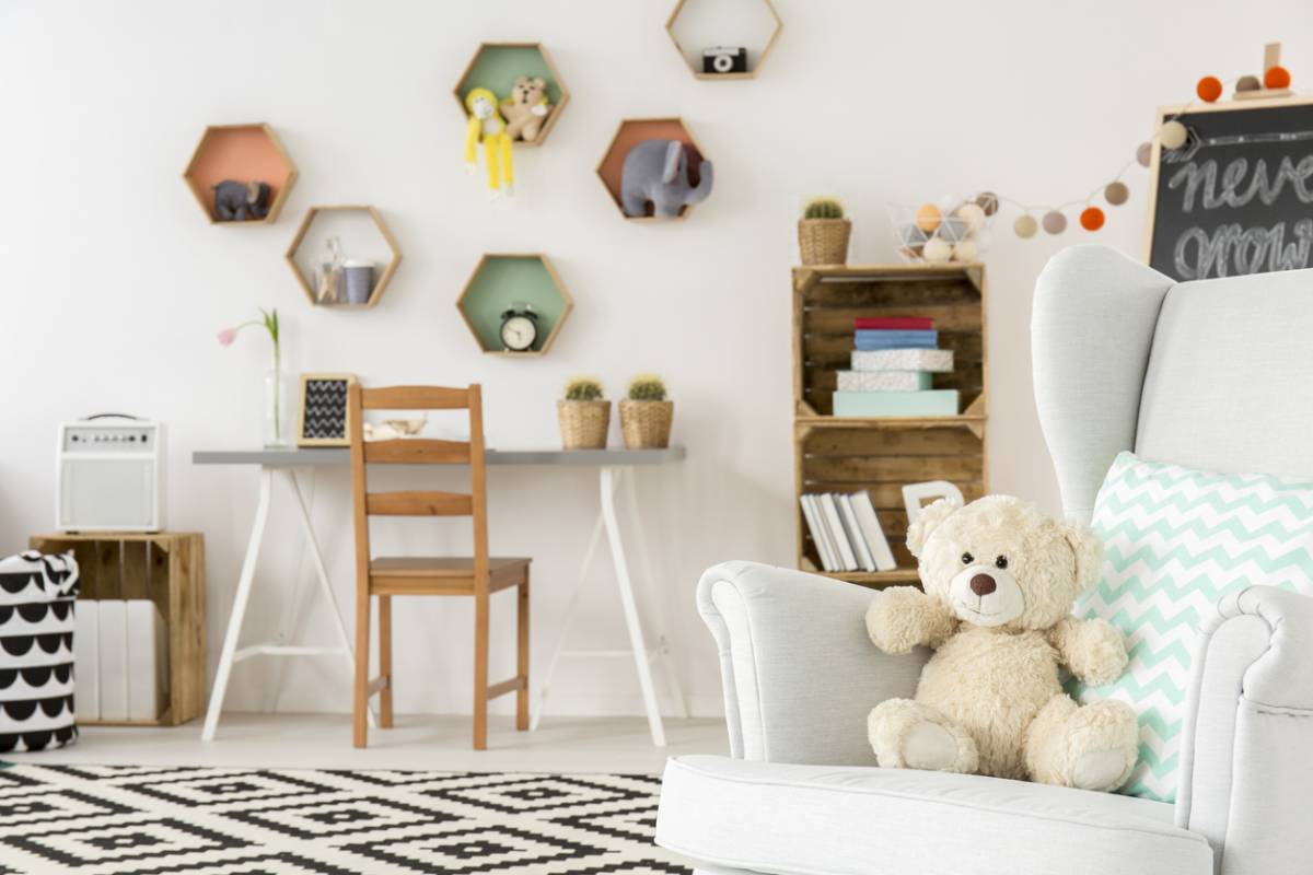 Décorez la chambre d'enfant avec des accessoires ludiques et pratiques