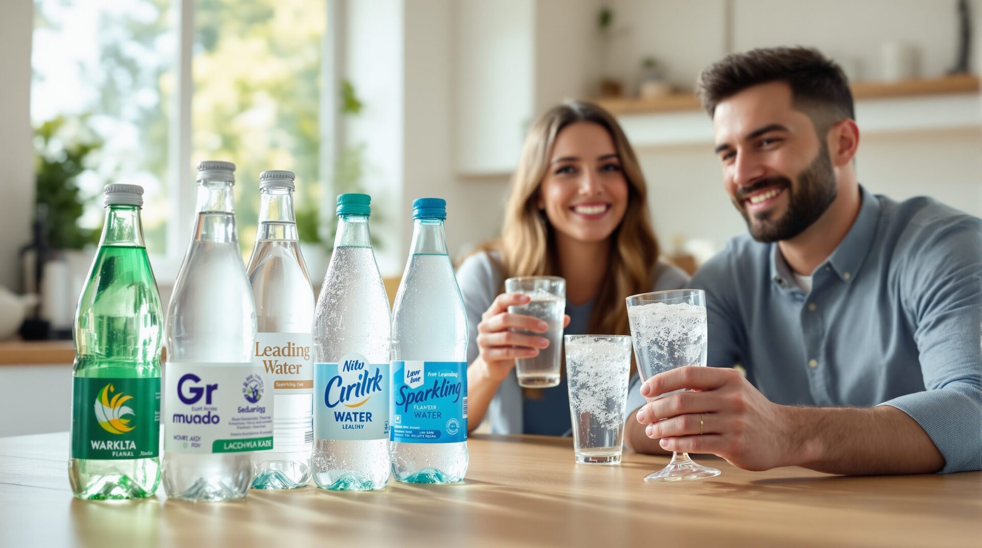 eau pétillante la moins salée