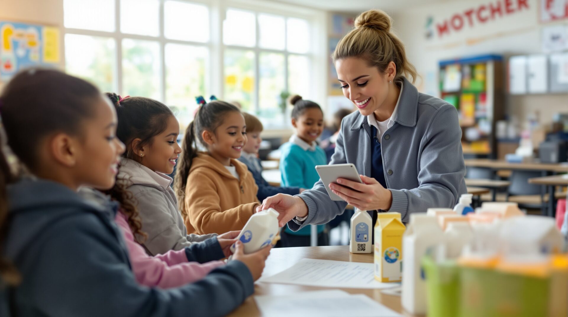 petite brique de lait ecole