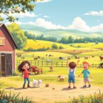 vacances ferme famille