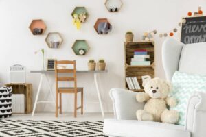 Décorez la chambre d'enfant avec des accessoires ludiques et pratiques