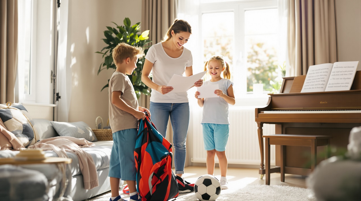 Sport et musique après l’école : comment organiser les activités avec la nounou ?