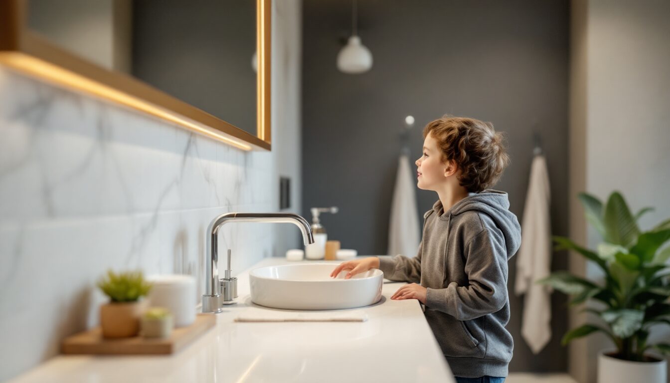 a quel age un enfant se lave seul