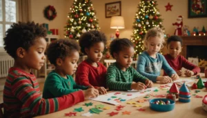 activité noel en creche