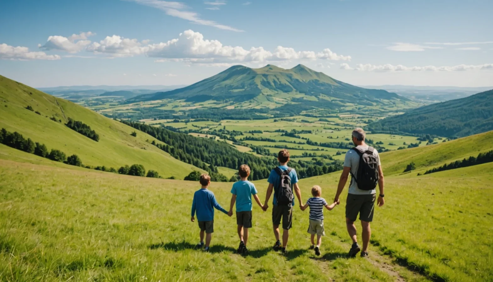 vacances en famille auvergne