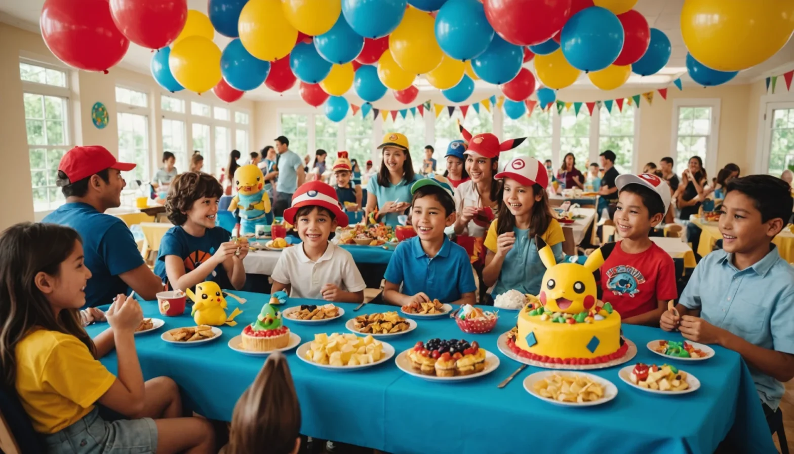 activités pokemon anniversaire