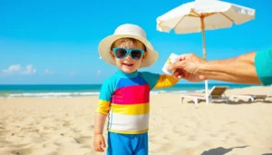 protection solaire enfant
