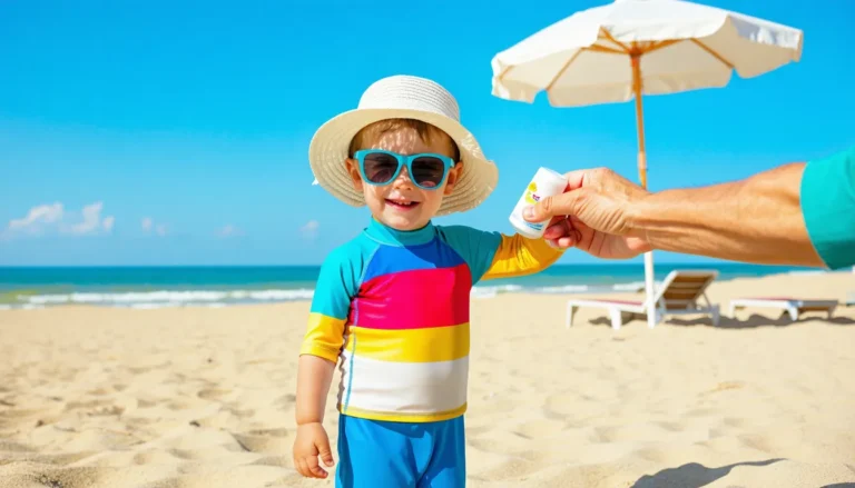 protection solaire enfant