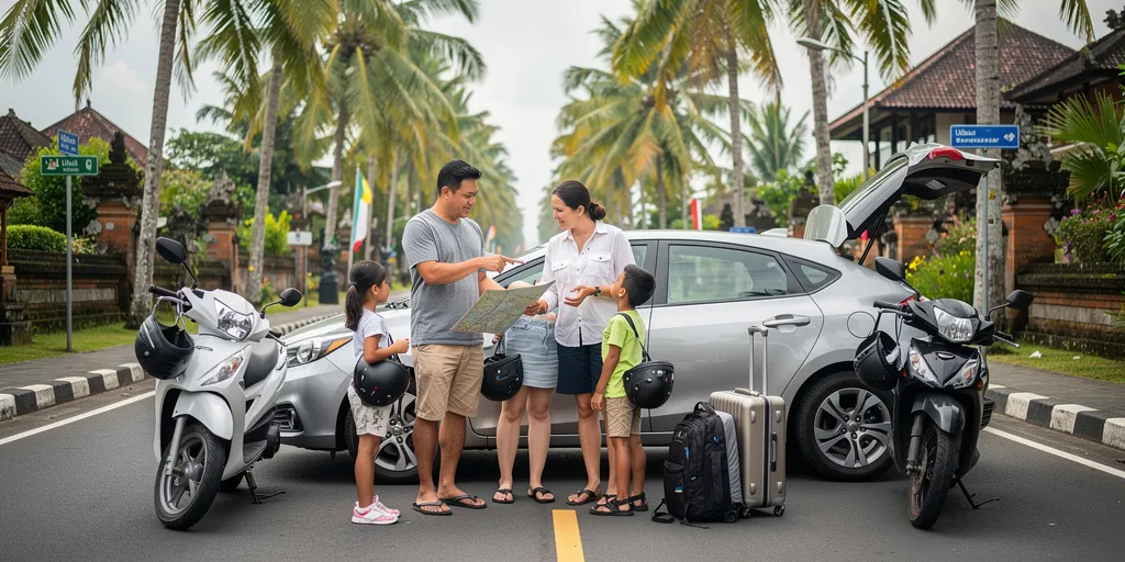 comment se déplacer à bali en famille