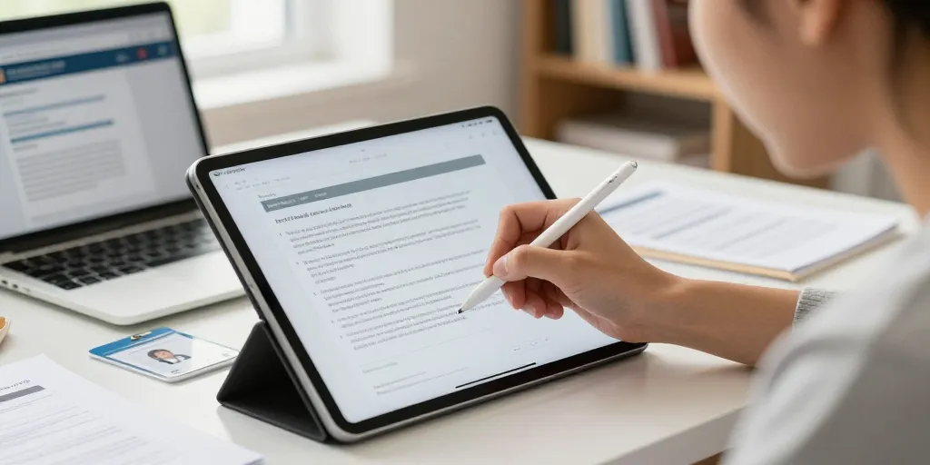 Comment signer un document PDF facilement pour les démarches scolaires