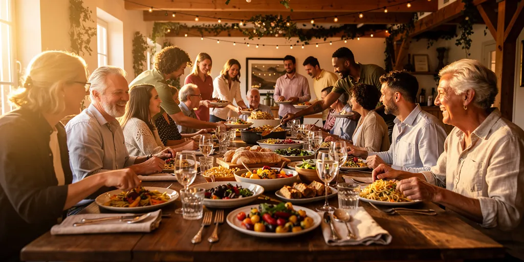 Repas pour groupe : les 10 menus faciles pour 10 à 30 personnes