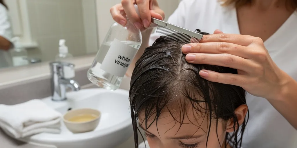 vinaigre blanc anti poux