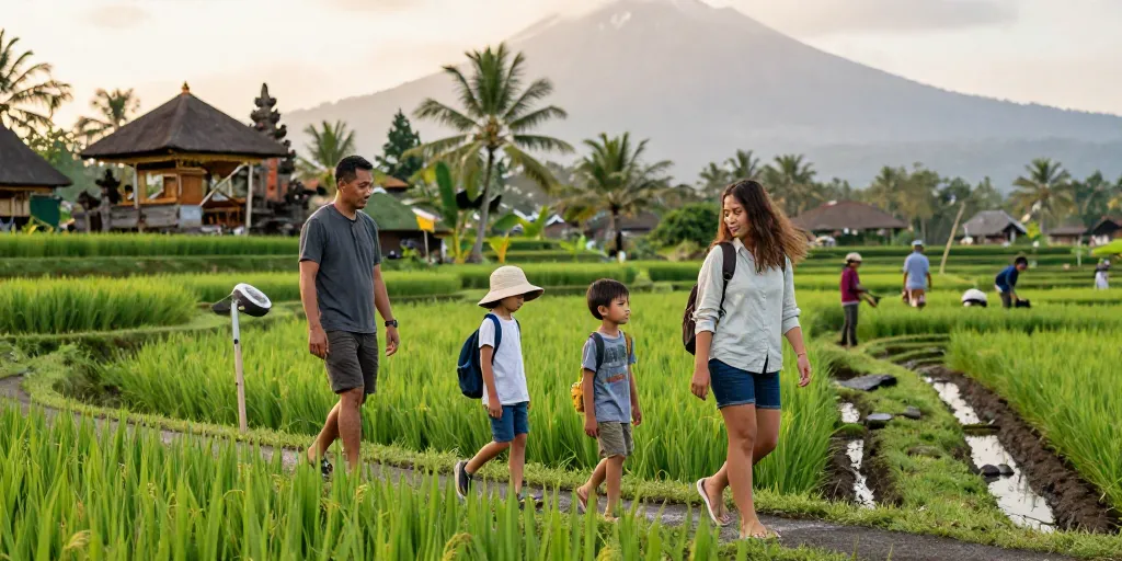 Voyage Indonésie famille : les 10 itinéraires courts adaptés aux enfants