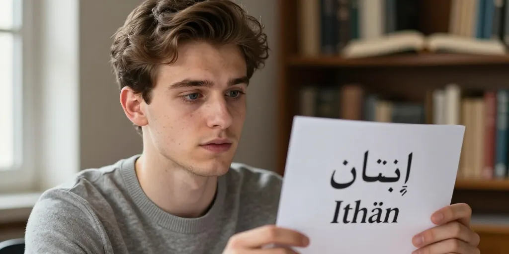 ethan prenom arabe