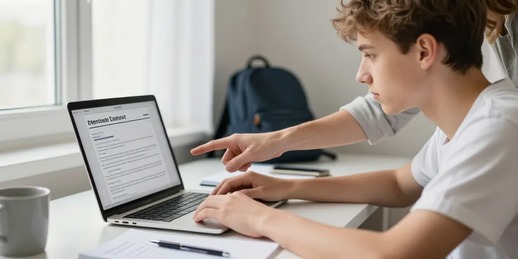 Lettre de motivation stage : Le meilleur site pour aider son ado rédiger rapidement sa candidature