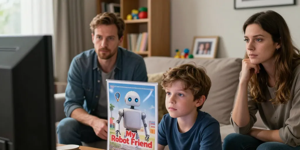 Mon ami robot âge : le film est‑il adapté aux enfants ?