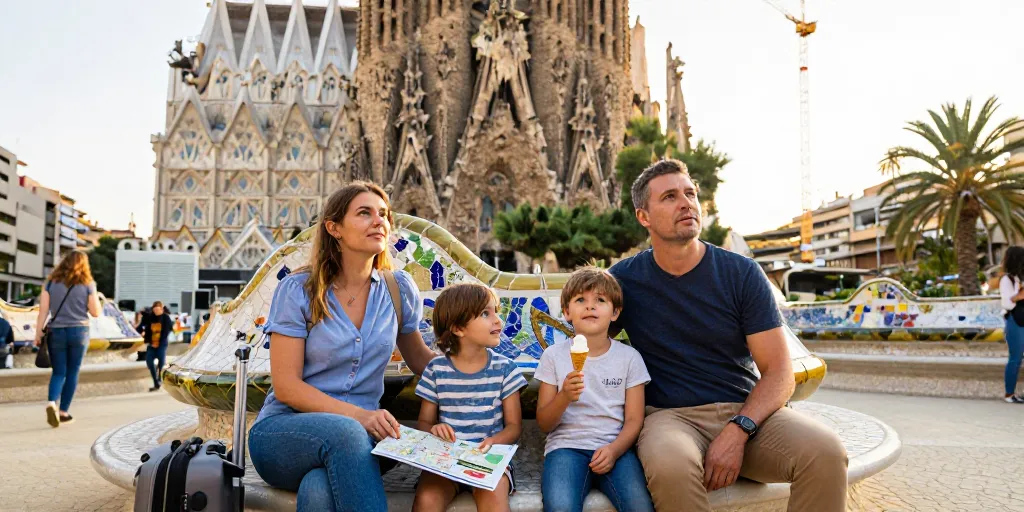 que visiter à barcelone en 3 jours en famille