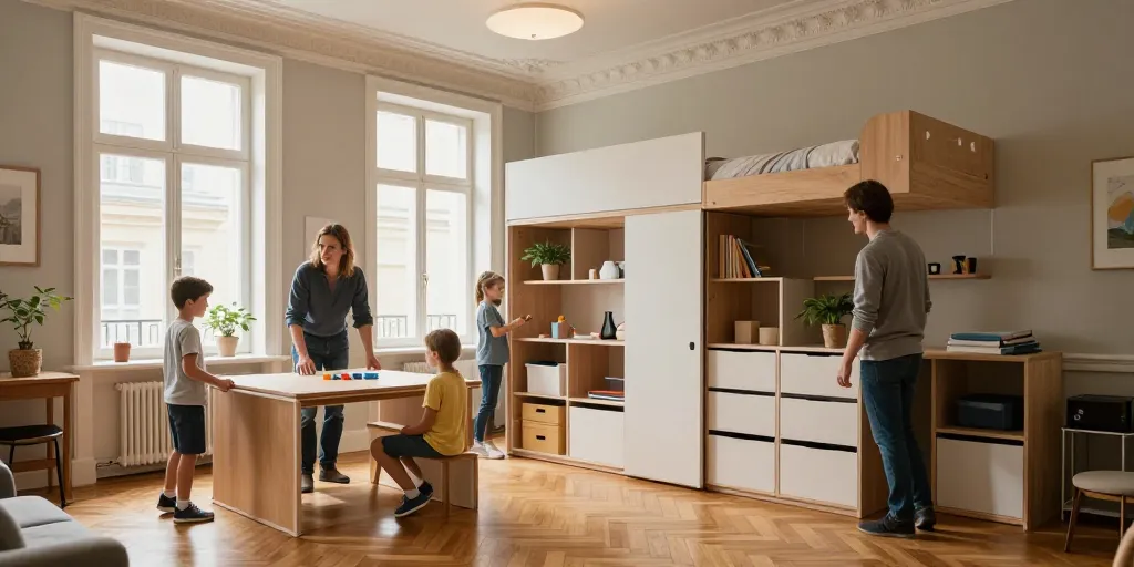 Vie de famille et optimisation d’espace : comment gagner des mètres carrés à Versailles sans changer de logement ?