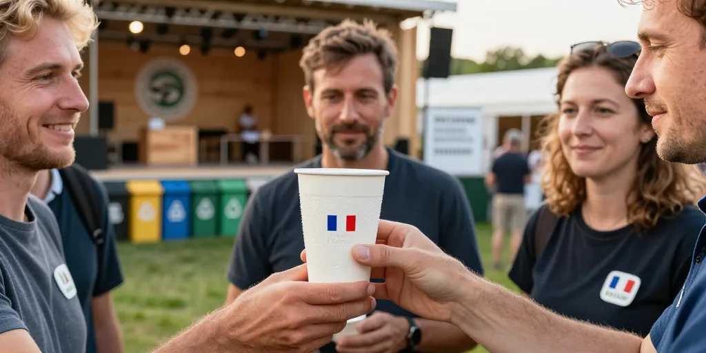 Événementiel durable : le gobelet made in France