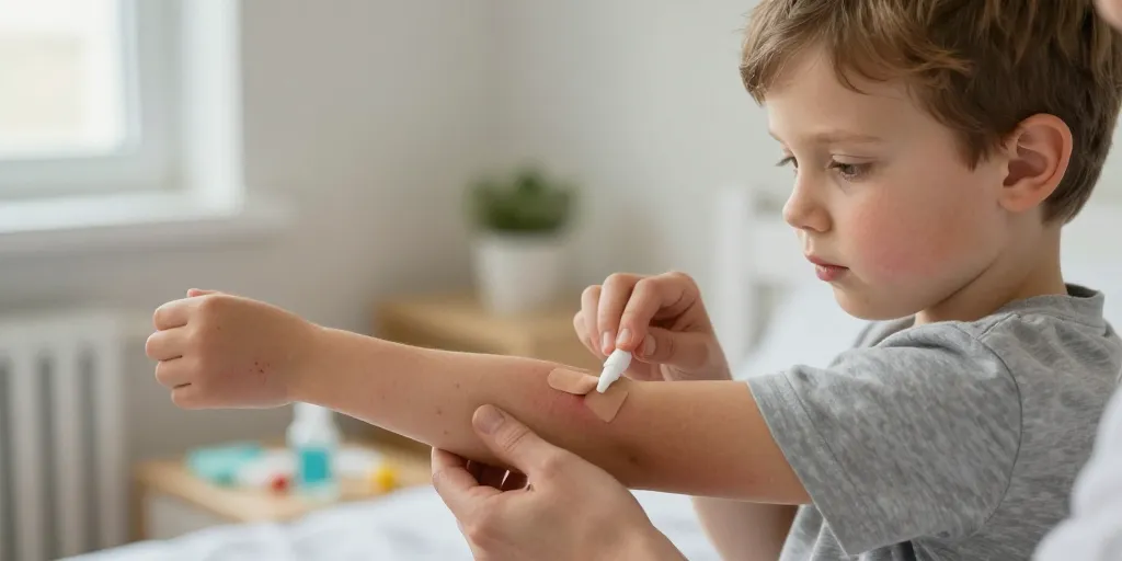 piqure punaise de lit enfant