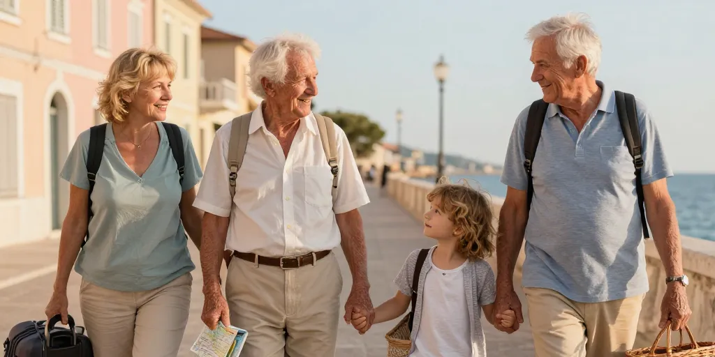 Le voyage intergénérationnel : le secret pour des vacances réussies avec les grands-parents