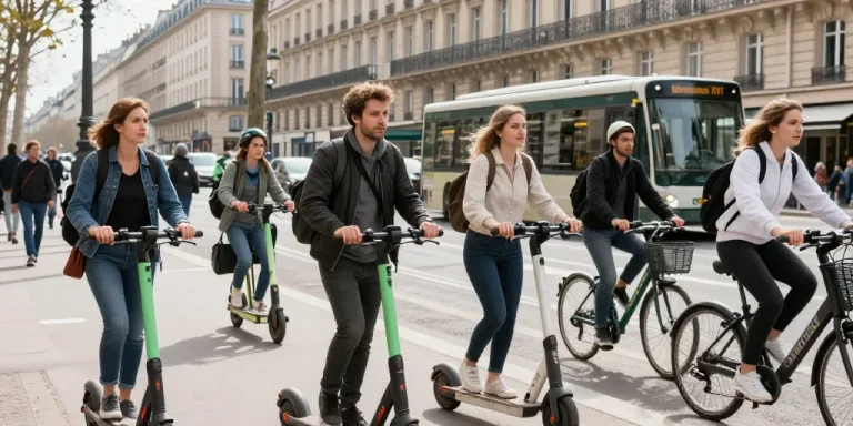 moyen de transport a paris
