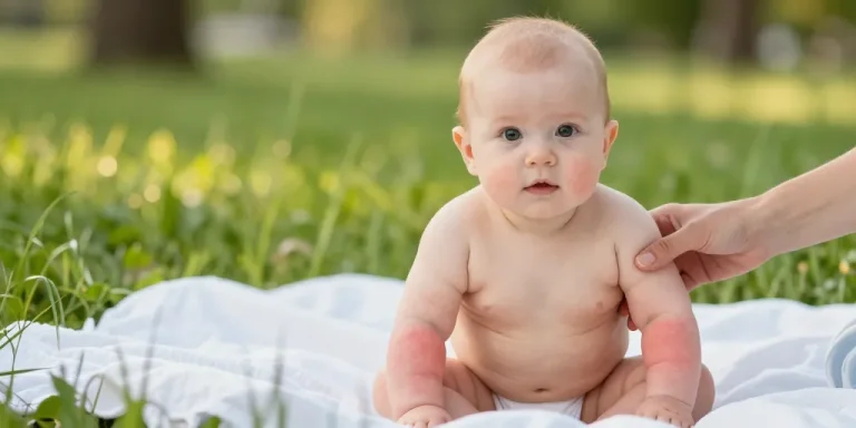 bebe allergie herbe