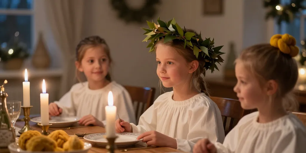Fete des lucy : les traditions pour célébrer la lumière en famille