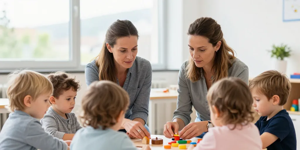 Le taux d’encadrement et la formation du personnel en crèche privée à Ecublens