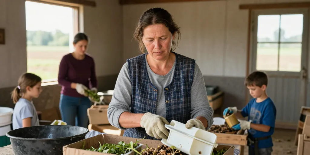 Lucile l’amour est dans le pré enfants : la vraie charge mentale d’une mère de trois en milieu agricole